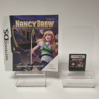 Nancy Drew the Deadly Secret of the Olde World Park DS - Feniks Gameshop