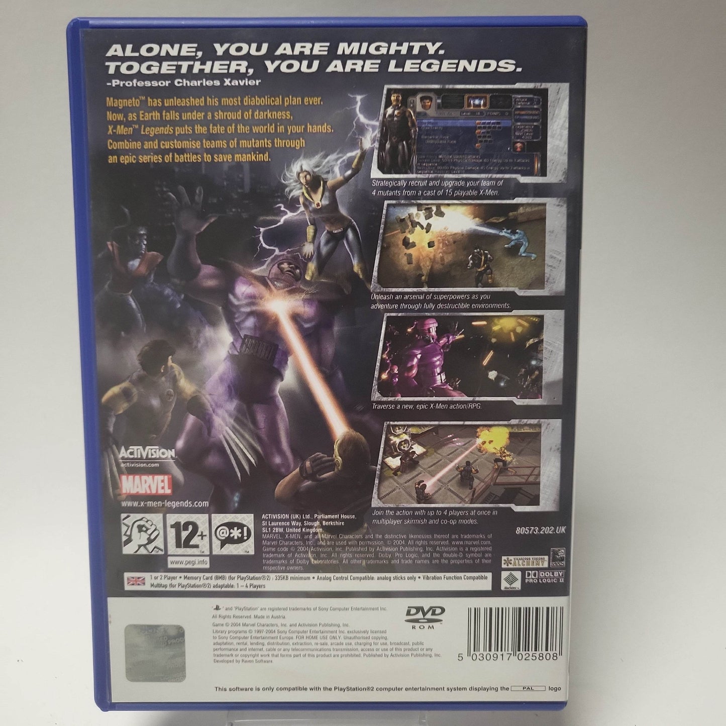 X-men Legends (No Book) PlayStation 2 - Feniks Gameshop
