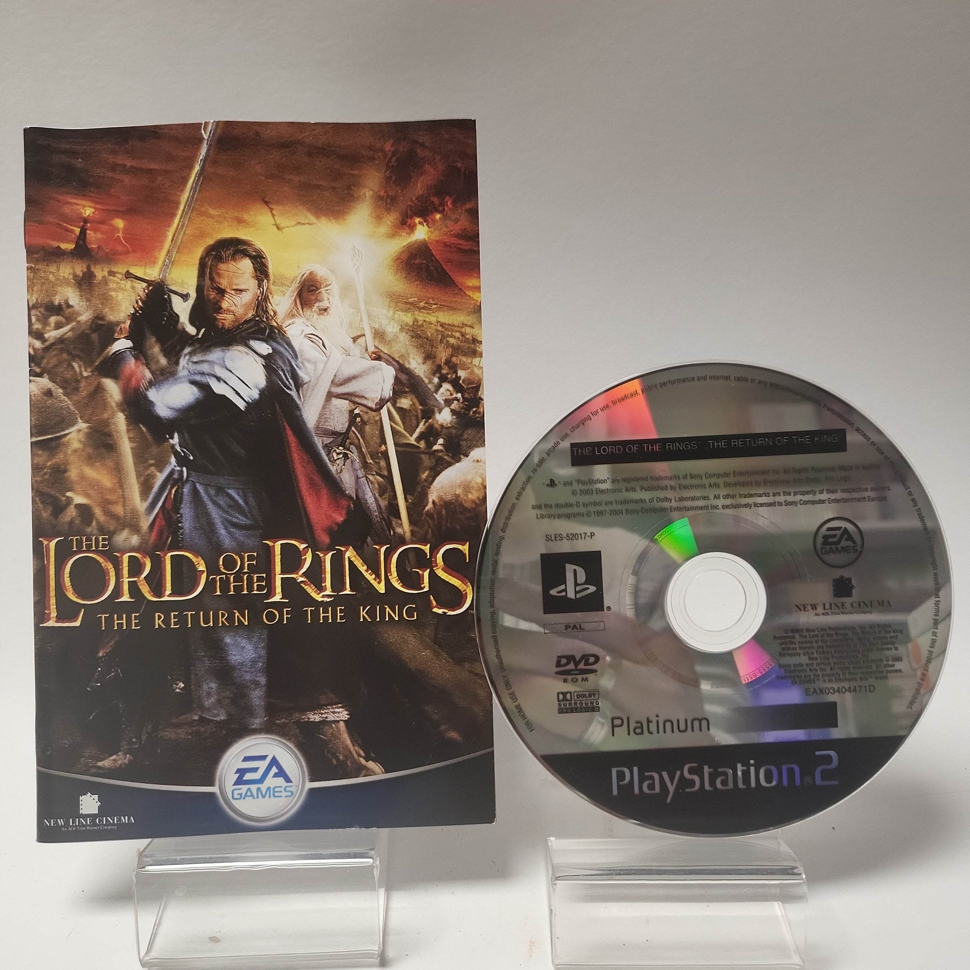 Lord of the Rings the Return of the King Platinum PS2 - Feniks Gameshop
