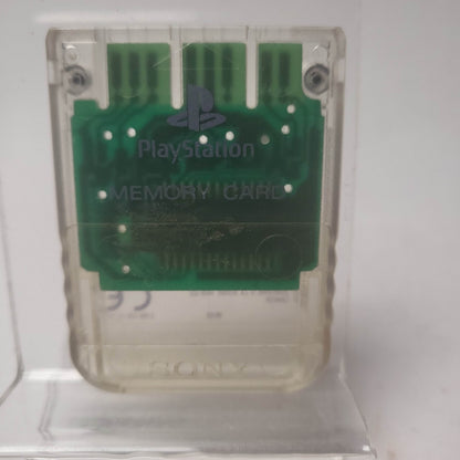 Transparant Sony Memorycard Playstation 1 - Feniks Gameshop