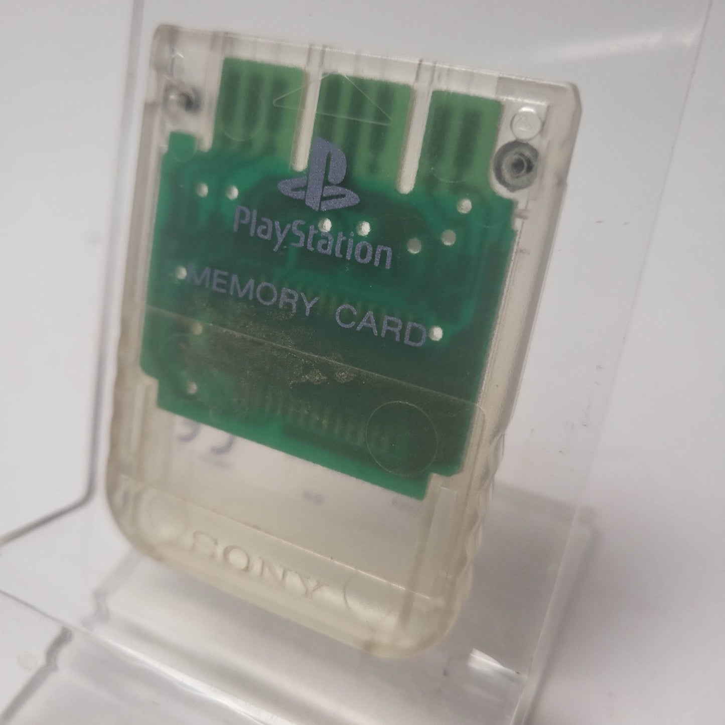 Transparant Sony Memorycard Playstation 1 - Feniks Gameshop