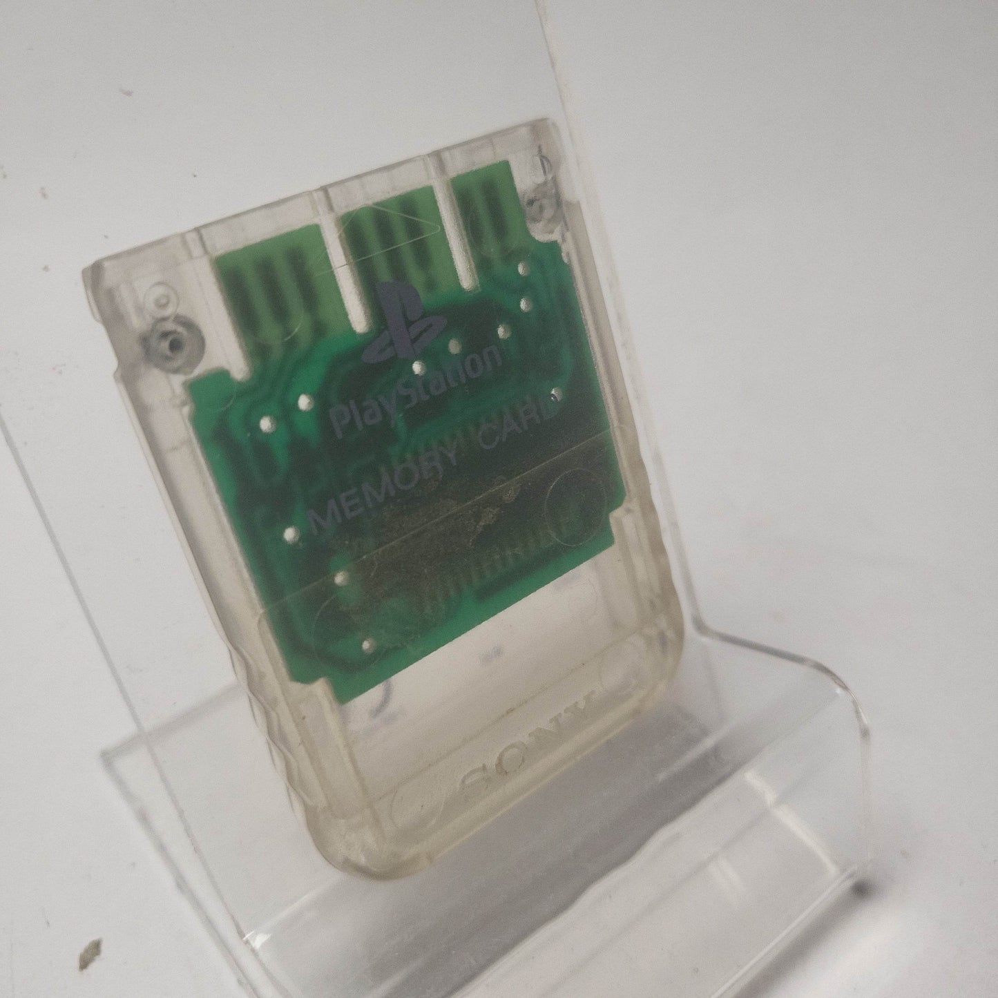 Transparant Sony Memorycard Playstation 1 - Feniks Gameshop
