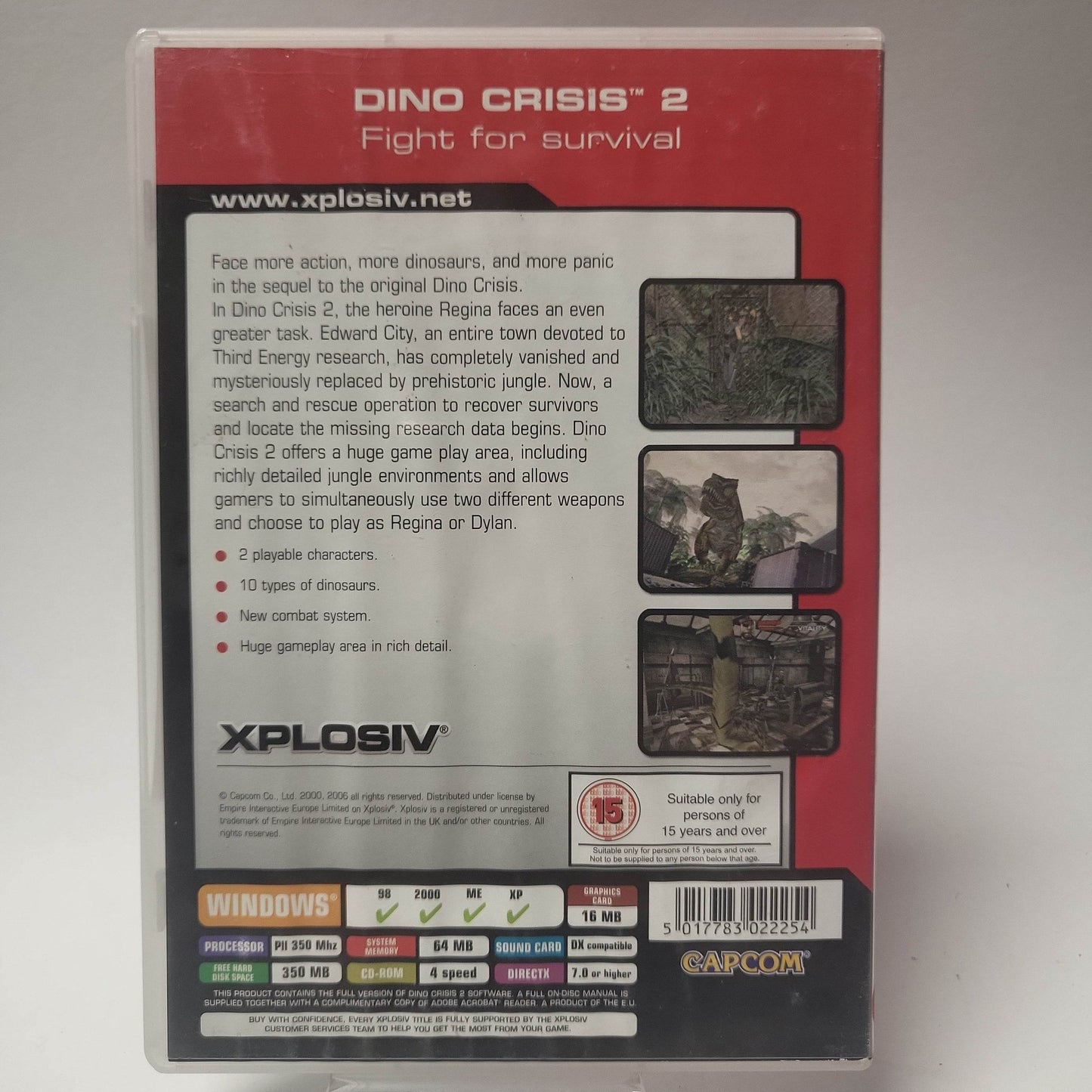 Dino Crisis 2 (No Book) PC - Feniks Gameshop