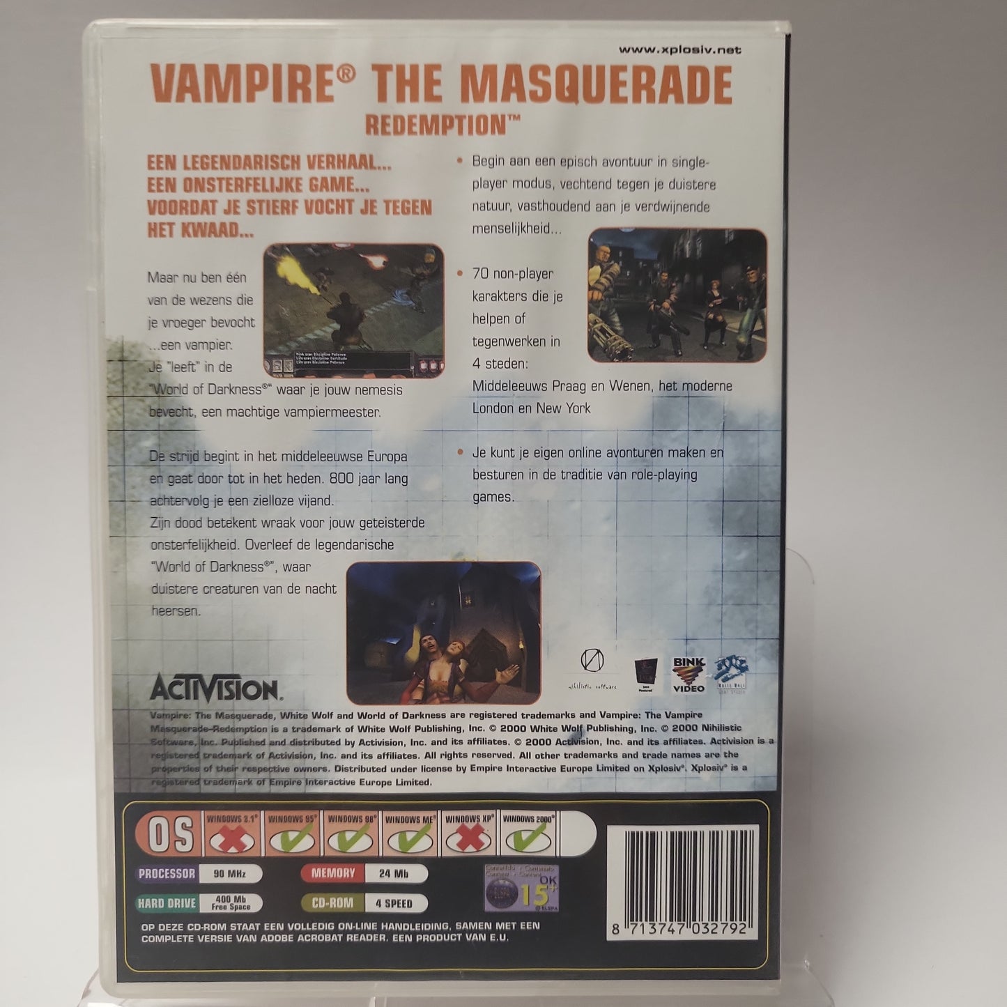 Vampire the Masquerade Redemption (No Book) PC