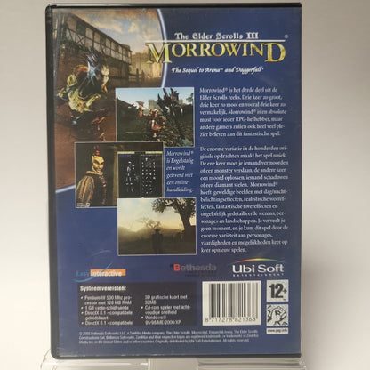 Elder Scrolls III Morrowind "the Games Collection " (No Book) PC