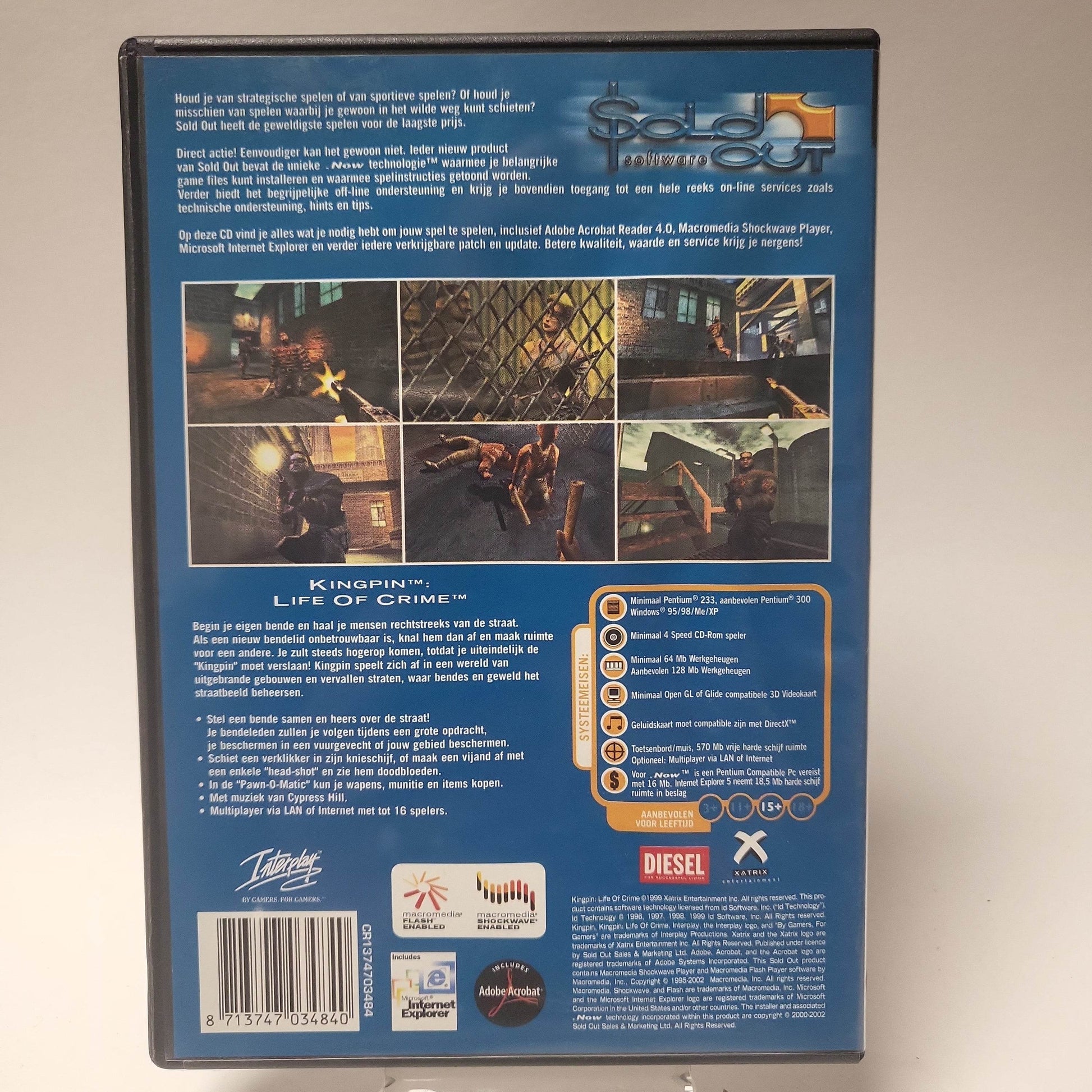 Kingpin Life of Crime (No Book) PC - Feniks Gameshop