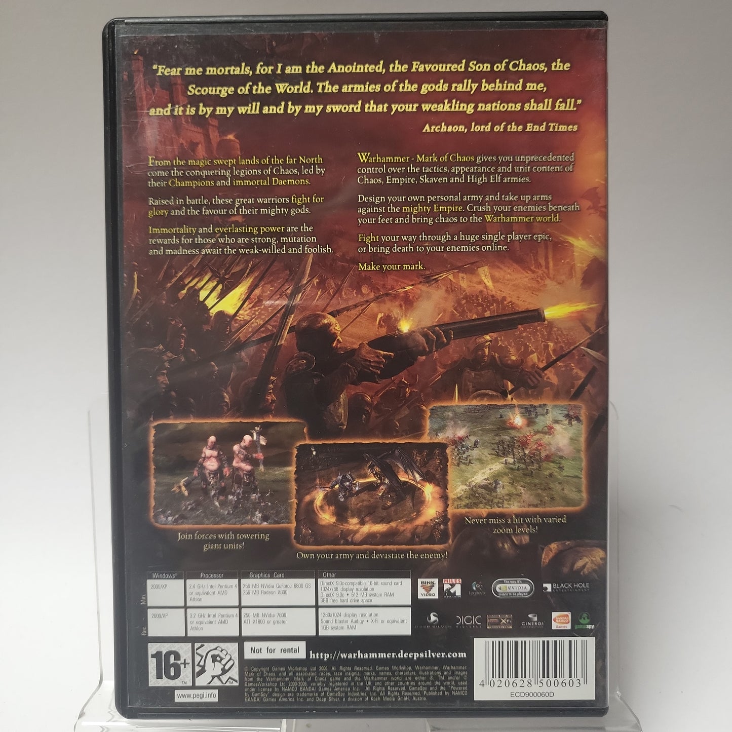 Warhammer Mark of Chaos PC