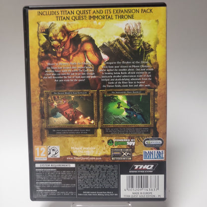 Titan Quest Gold Edition (No Book) PC