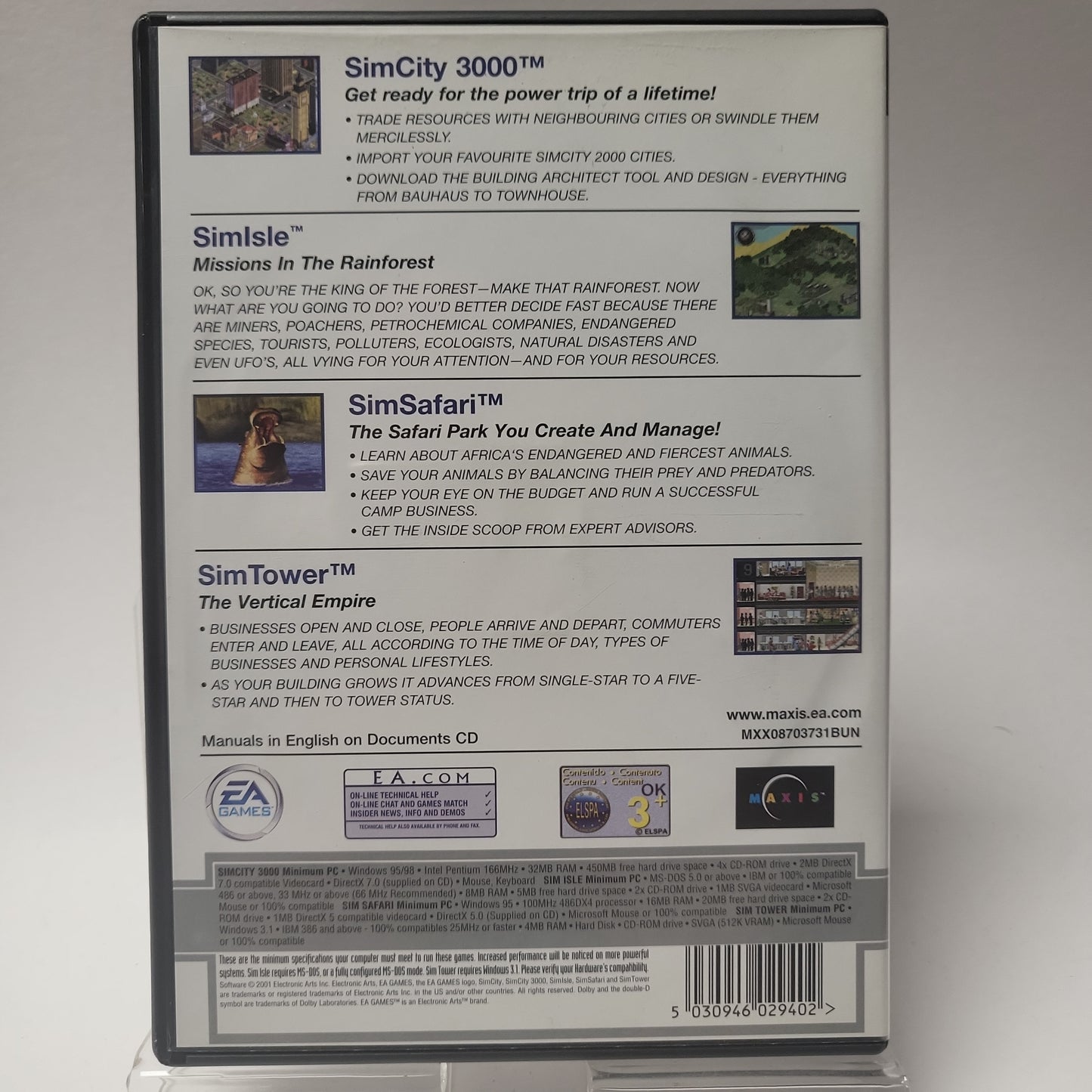 Sim City Collection PC