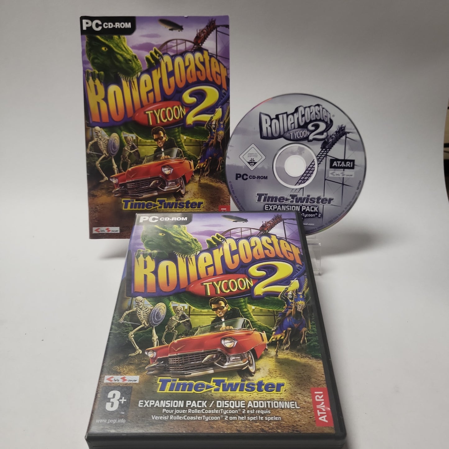 Rollercoaster Tycoon 2 Time Twister Expansion Pack PC