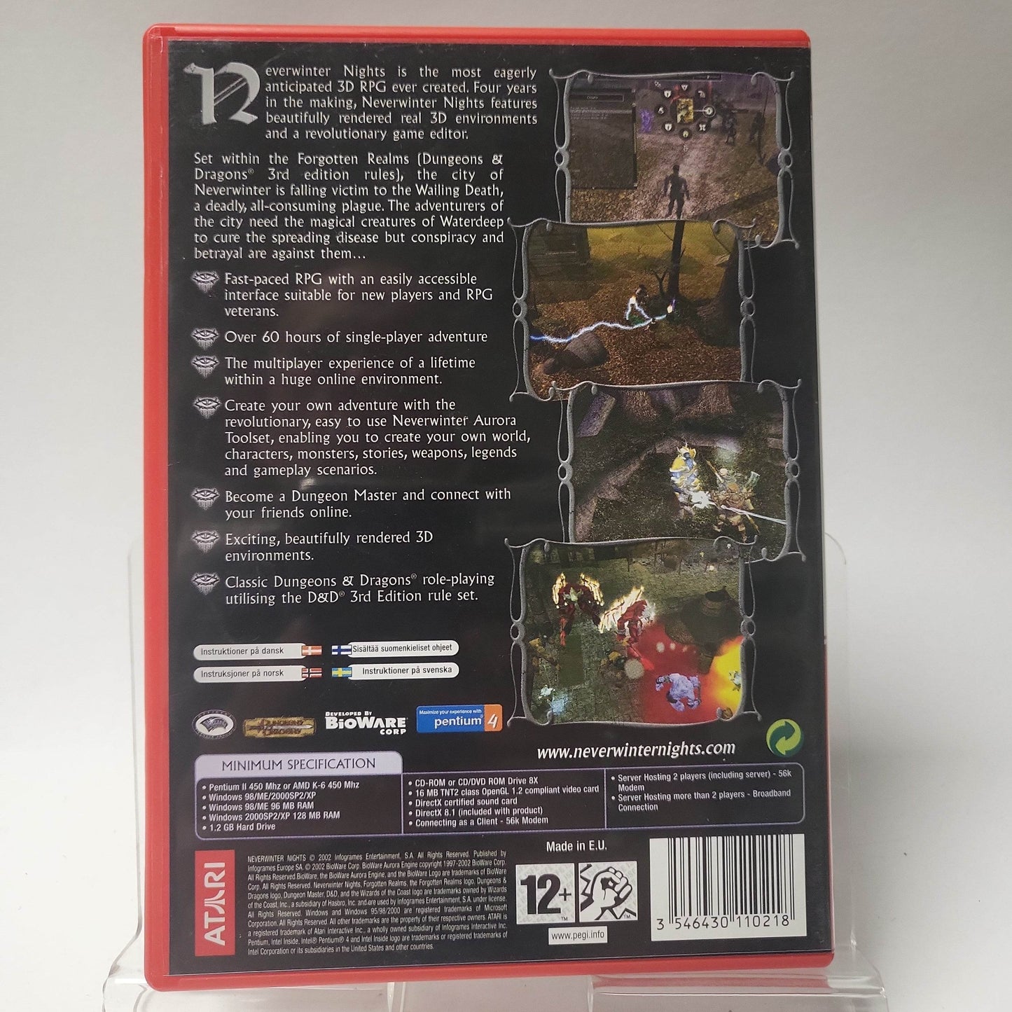 Neverwinter Nights Forgotten Realms (No Book) PC - Feniks Gameshop