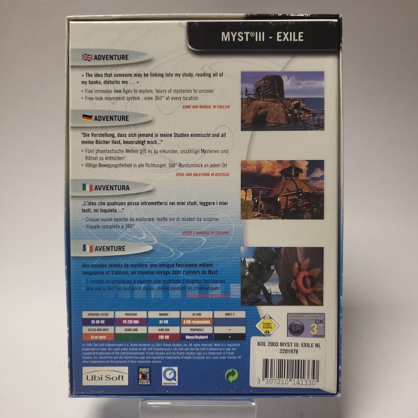 Myst III Exile "Exclusive" PC