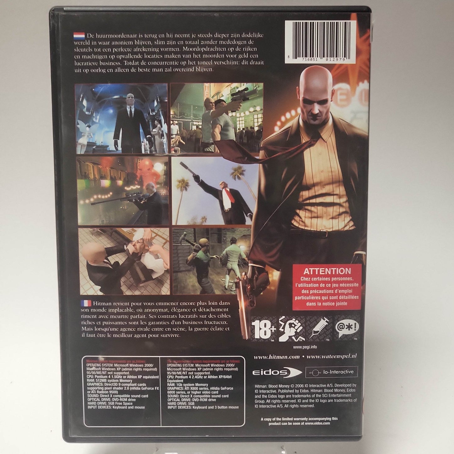 Hitman Blood Money (No Book) PC - Feniks Gameshop