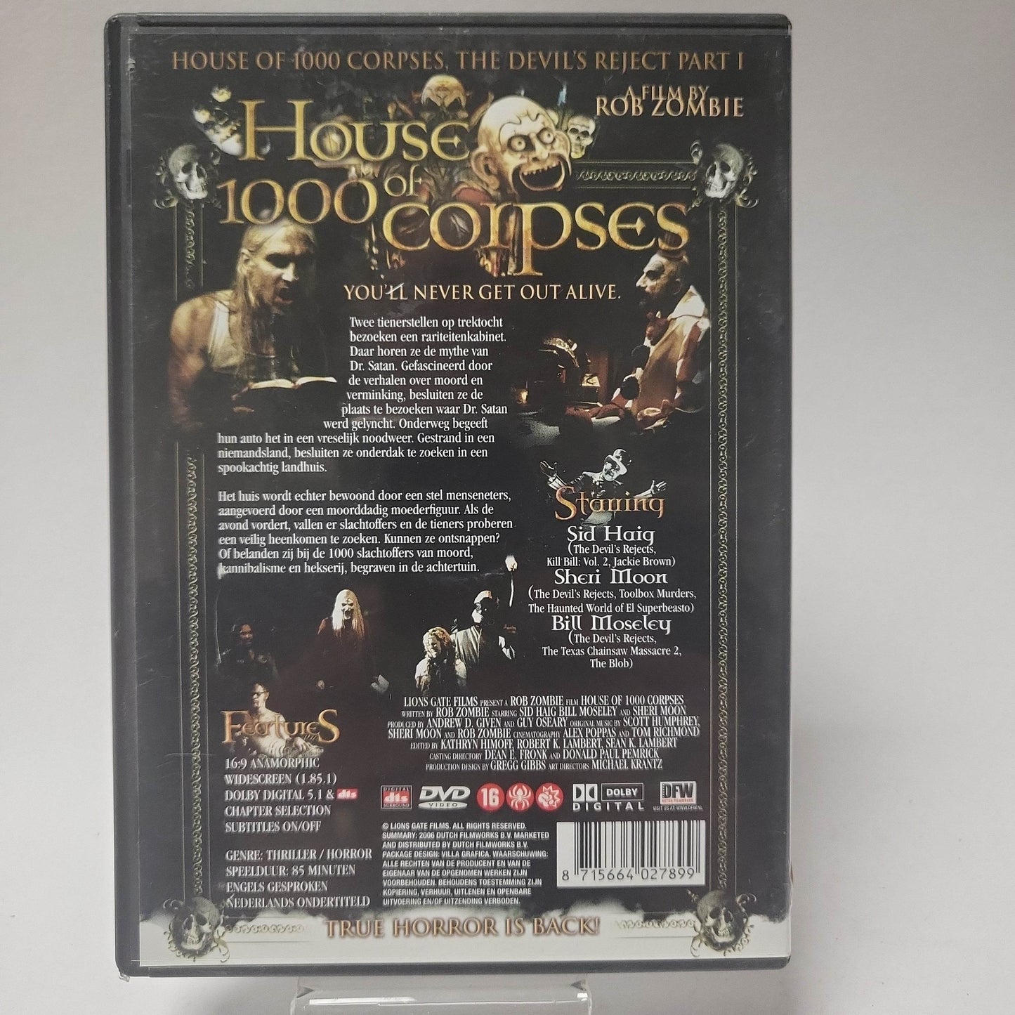 House of 1000 Corpses (No Book) PC - Feniks Gameshop