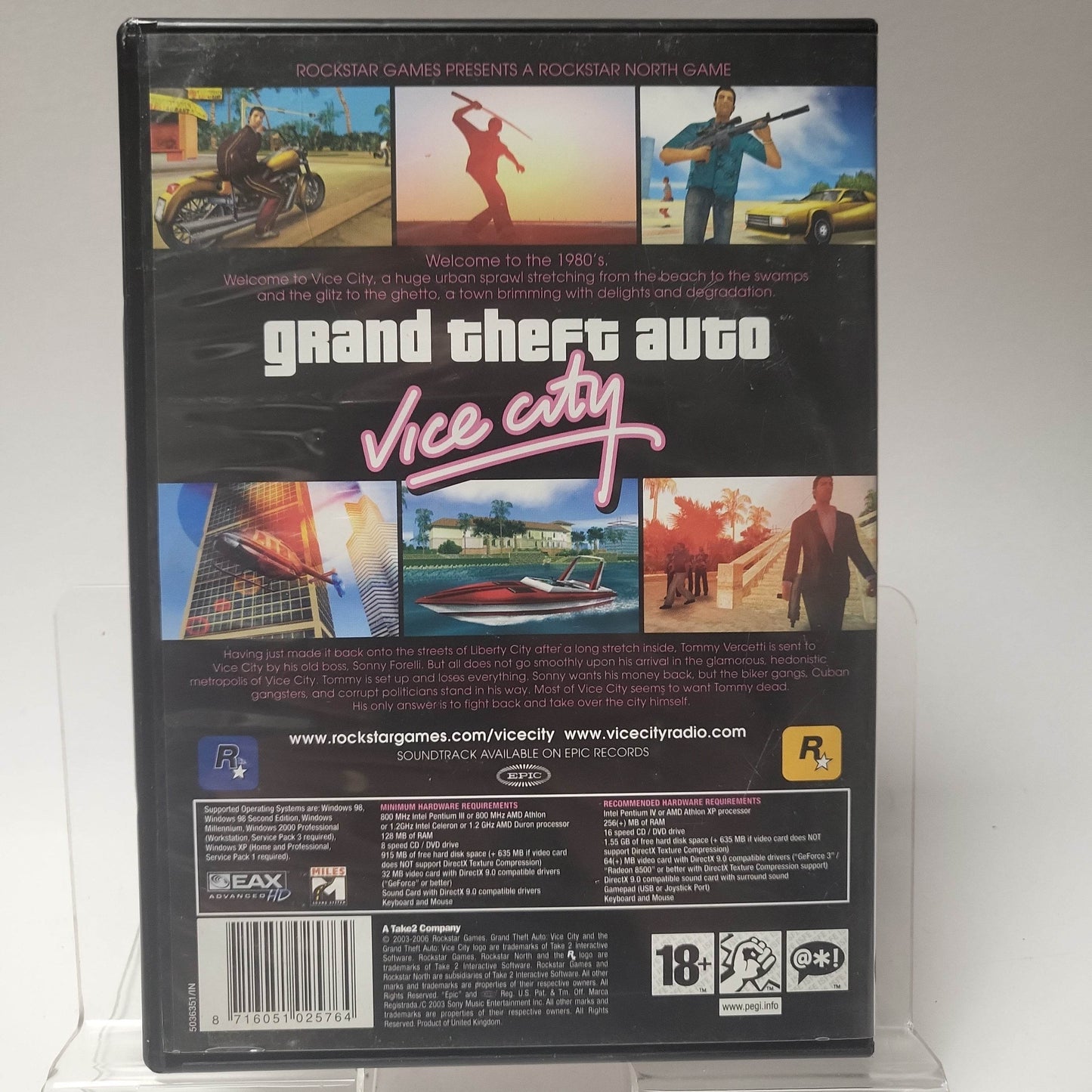 Grand Theft Auto Vice City (No Book, No Map) PC - Feniks Gameshop