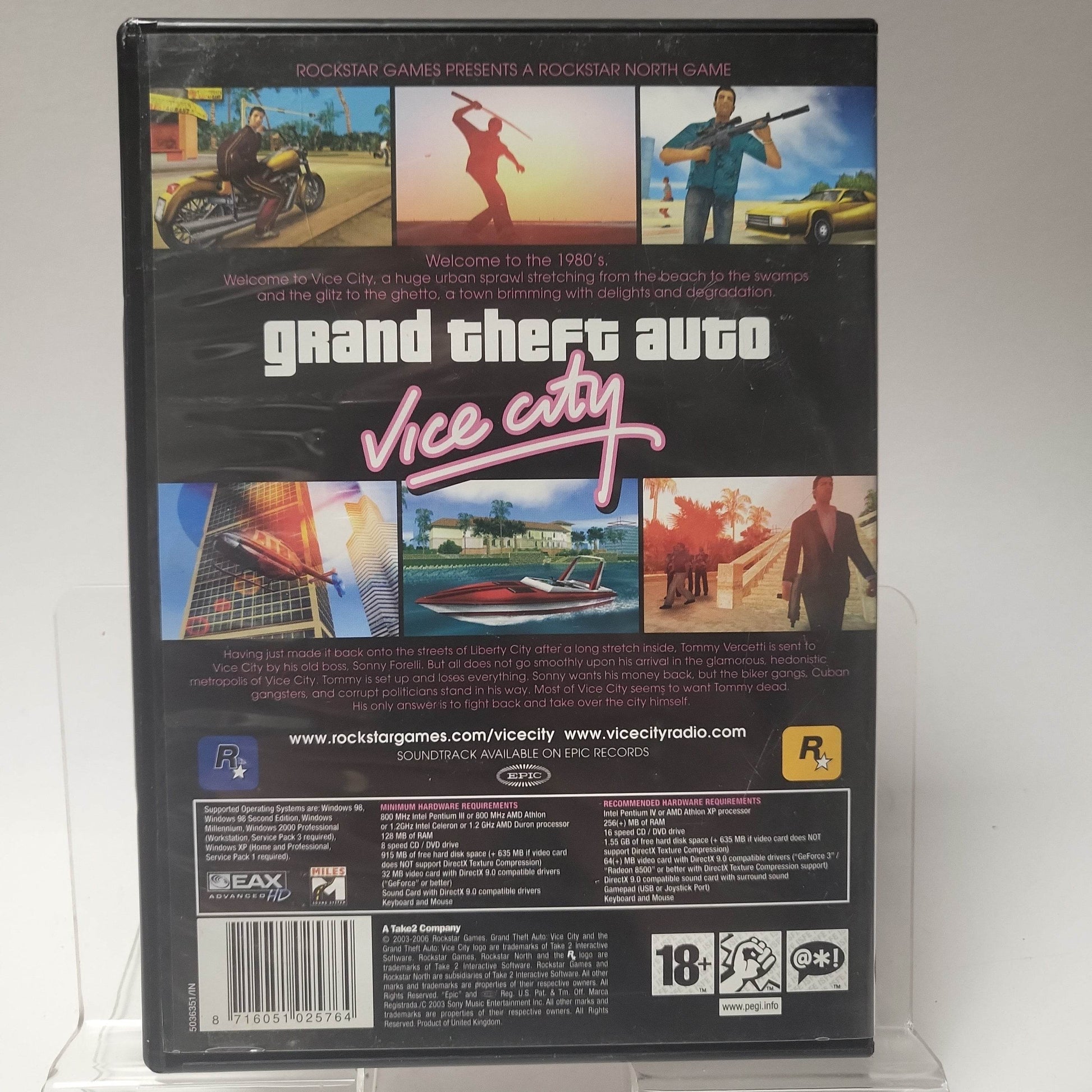 Grand Theft Auto Vice City (No Book, No Map) PC - Feniks Gameshop