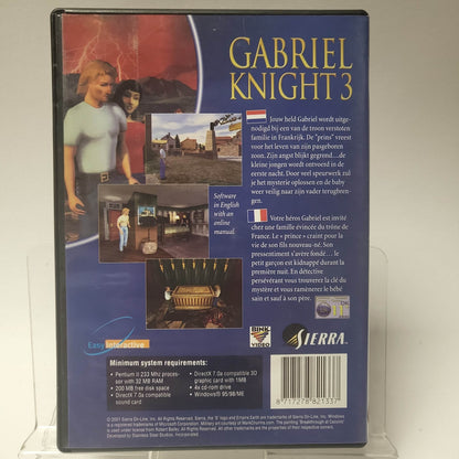 Gabriel Knight 3 (No Book) PC - Feniks Gameshop