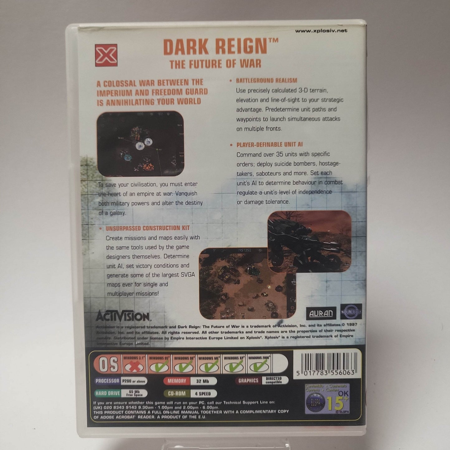 Dark Reign the Future of War (No Book) PC - Feniks Gameshop