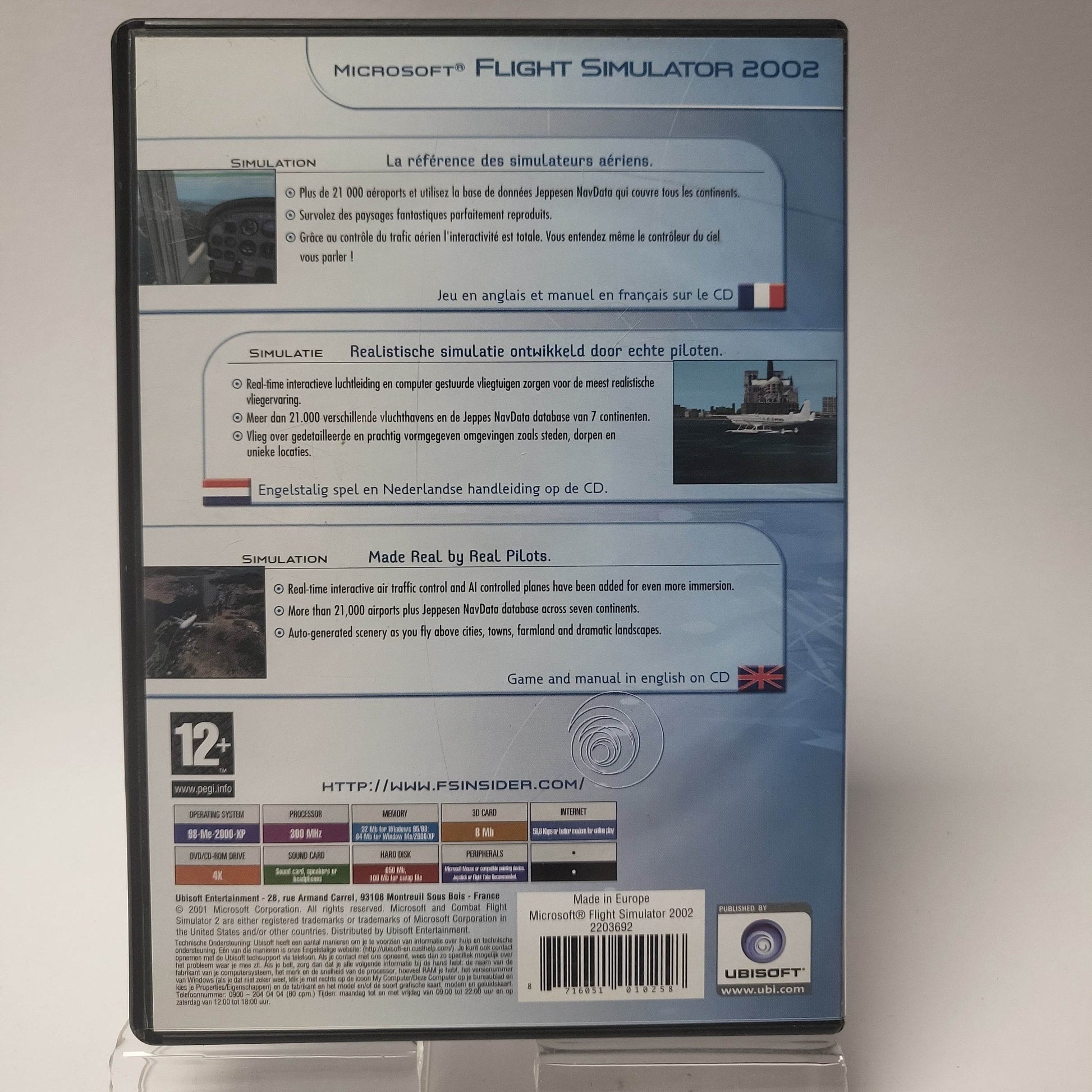 Flight Simulator 2002 (No Book) PC - Feniks Gameshop