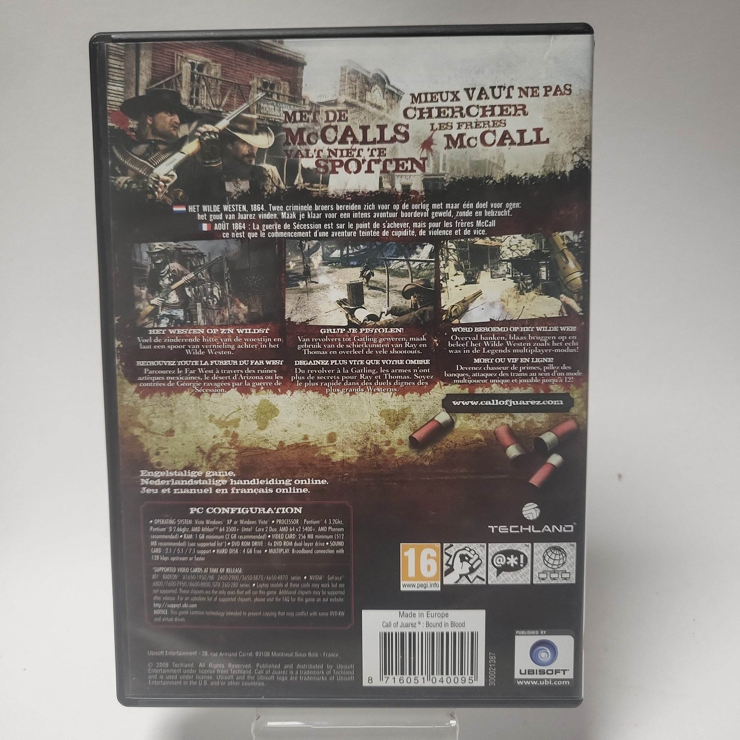 Call of Juarez Bound in Blood (No Book) PC - Feniks Gameshop