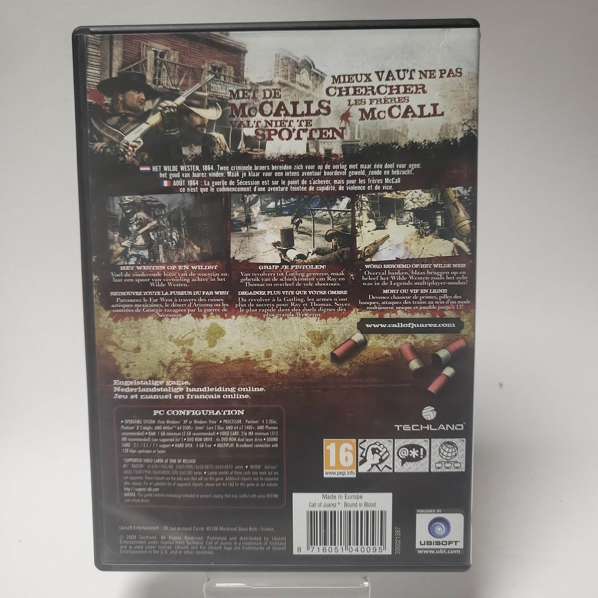 Call of Juarez Bound in Blood (No Book) PC - Feniks Gameshop