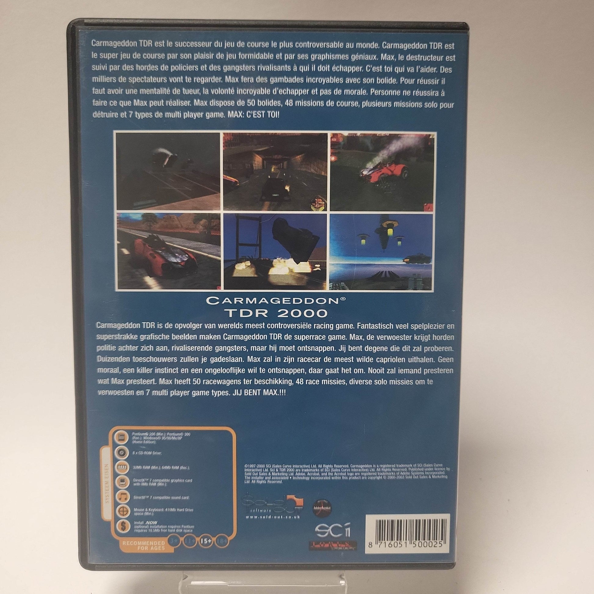 Carmageddon TDR 2000 (No Book) PC - Feniks Gameshop