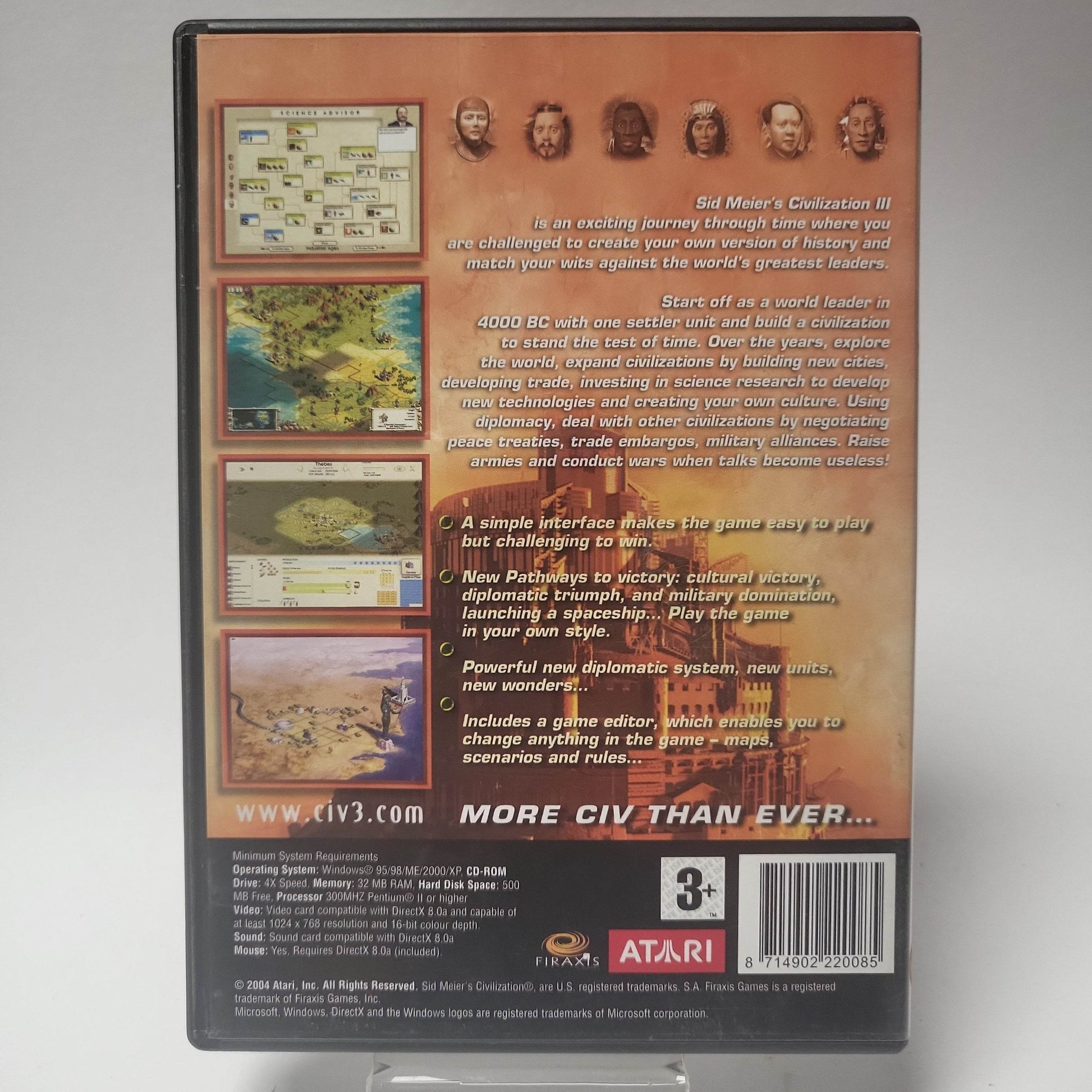 Civilization III (No Book) PC - Feniks Gameshop