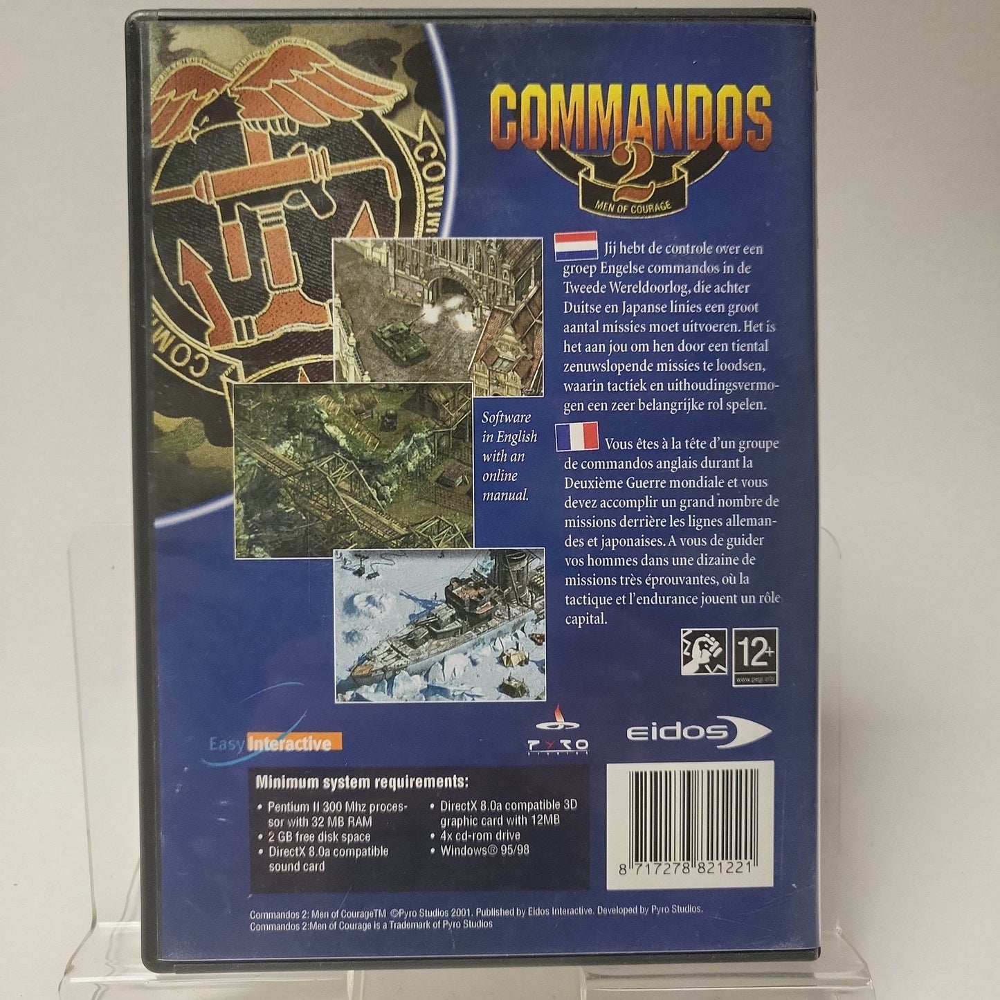 Commandos 2 Men of Courage (No Book) PC - Feniks Gameshop