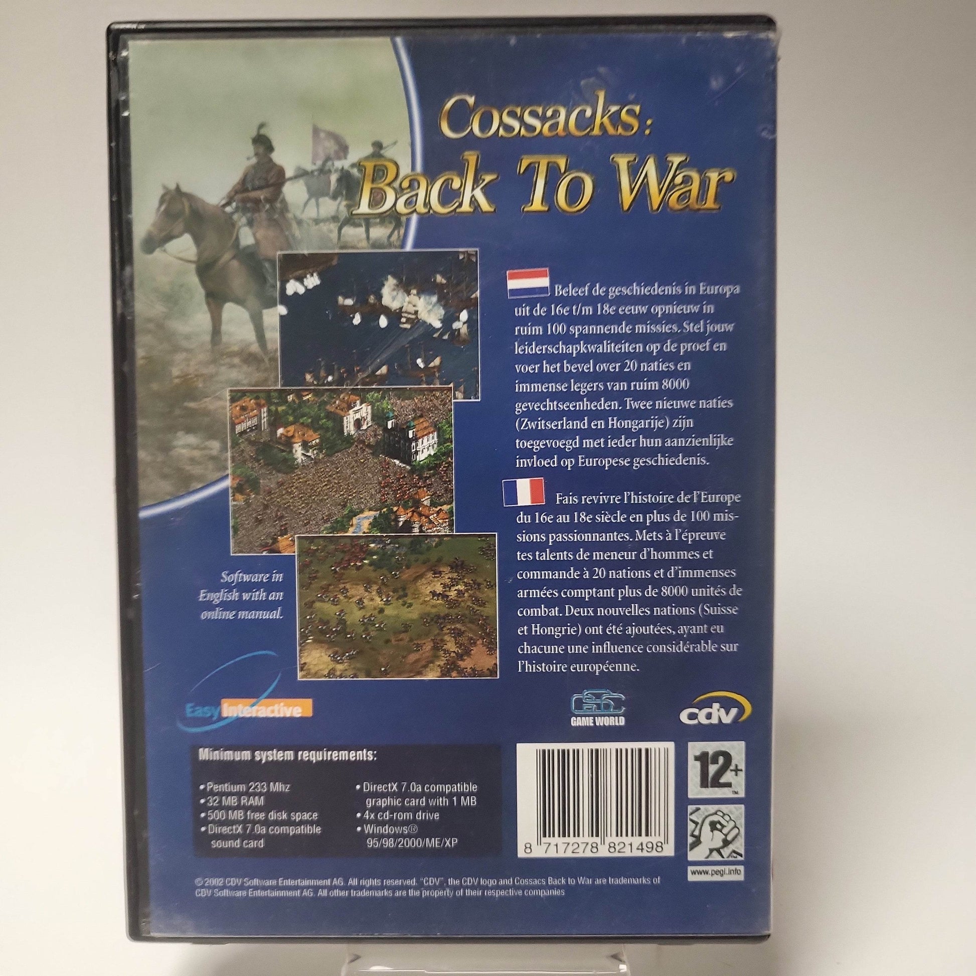 Cossacks Back to War (No Book) PC - Feniks Gameshop