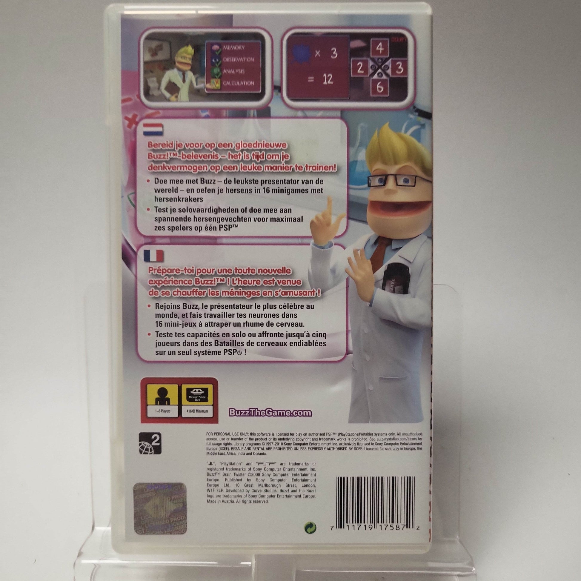 Buzz Brain Twister Essentials Playstation Portable - Feniks Gameshop