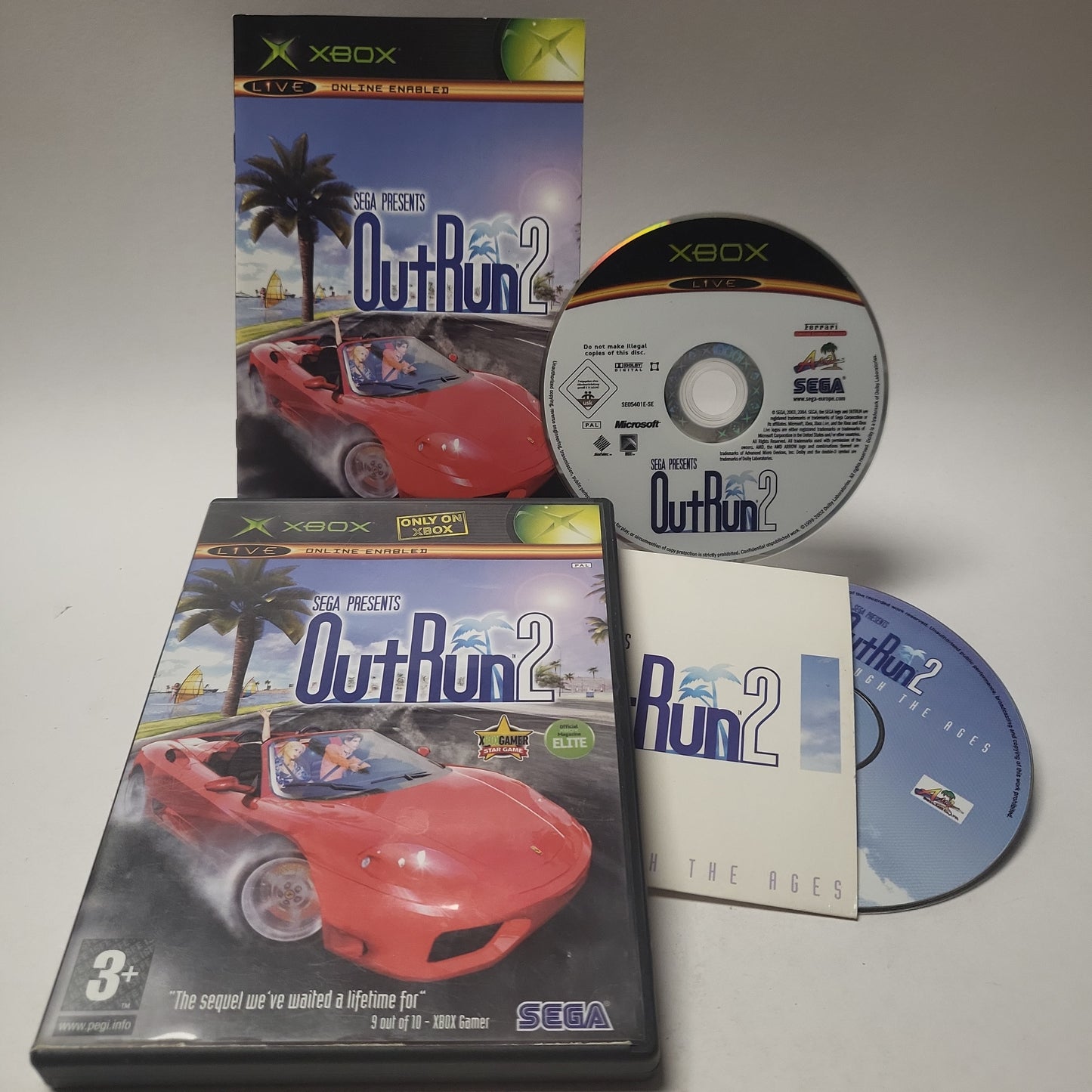 Outrun 2 incl Mudic CD Xbox Original