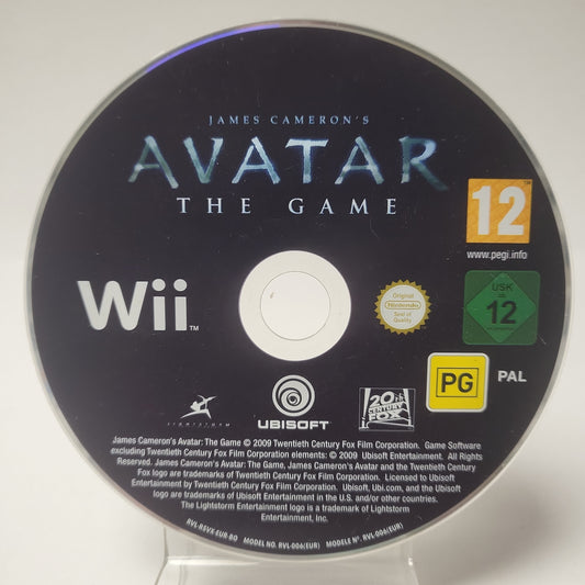 Avatar the Game (Disc Only) Nintendo Wii