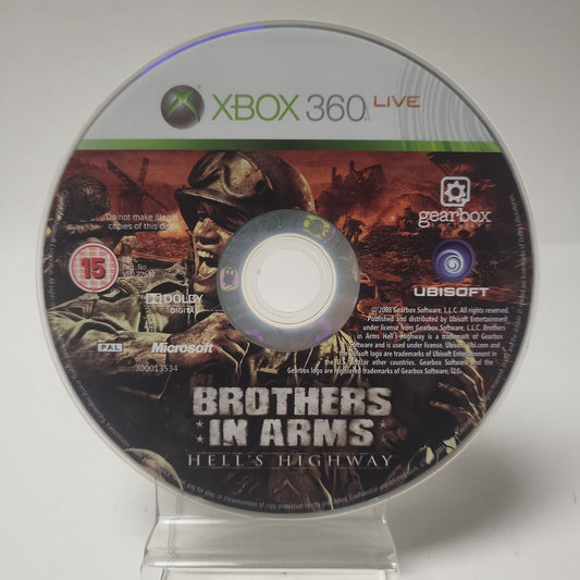 Brothers in Arms Hell's Highway (Disc Only) Xbox 360