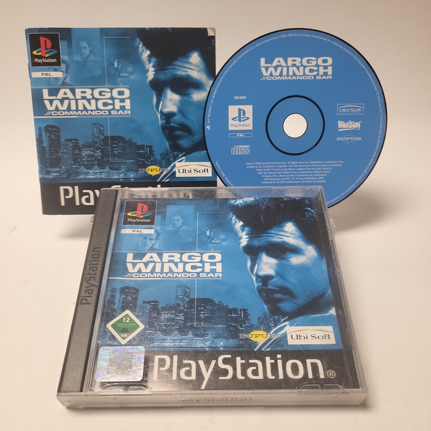 Largo Winch Commando Sar Playstation 1