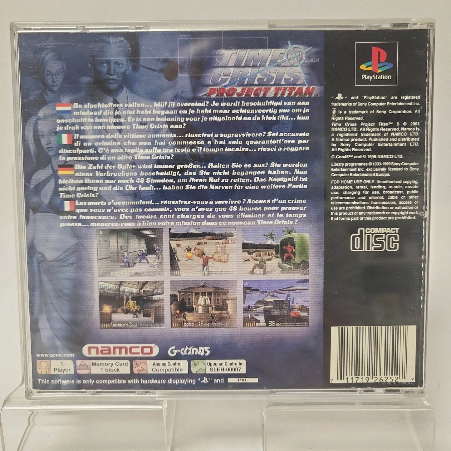 Time Crisis Project Titan Playstation 1 - Feniks Gameshop