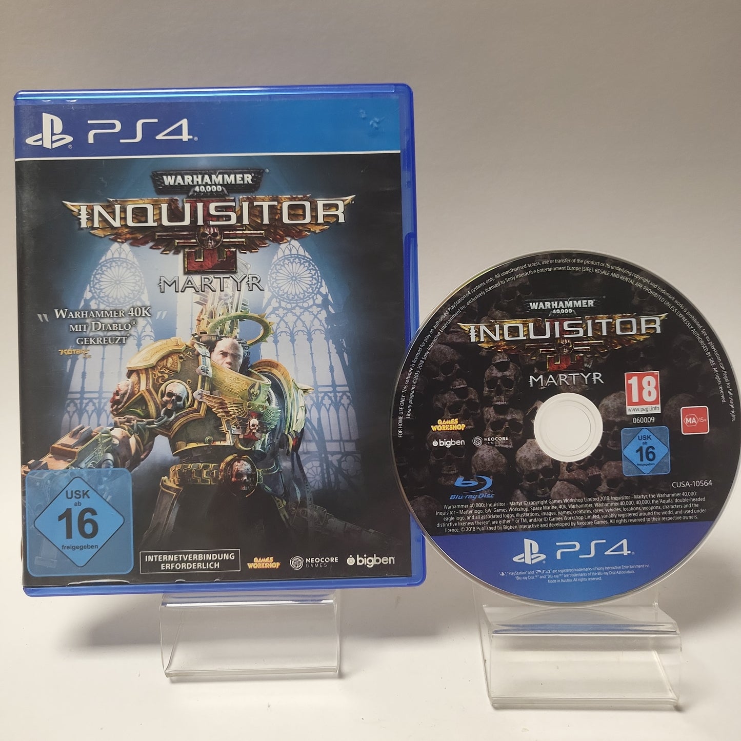 Warhammer 40000 Inquisitor Martyr (No Book) Playstation 4