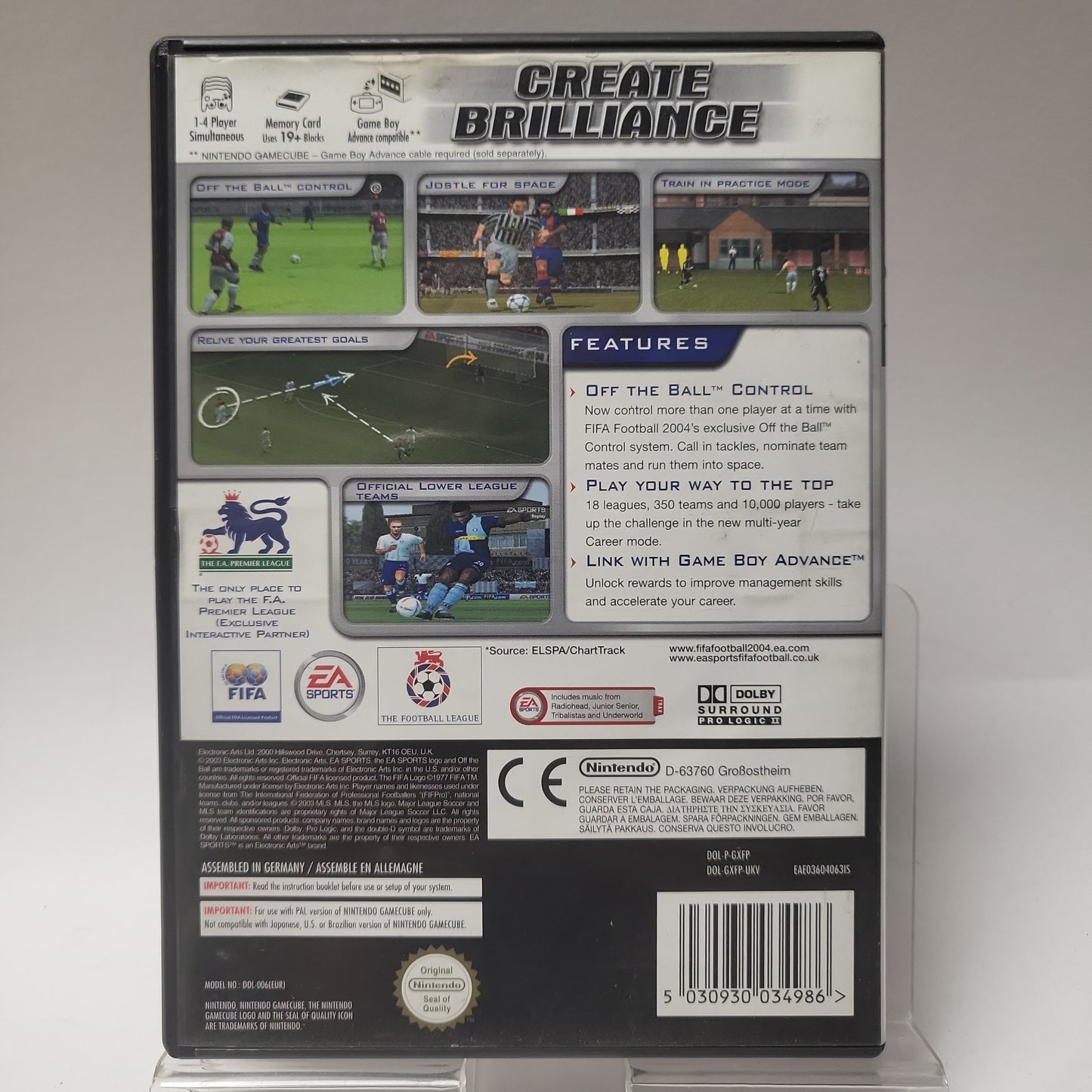 Fifa Football 2004 Nintendo Gamecube