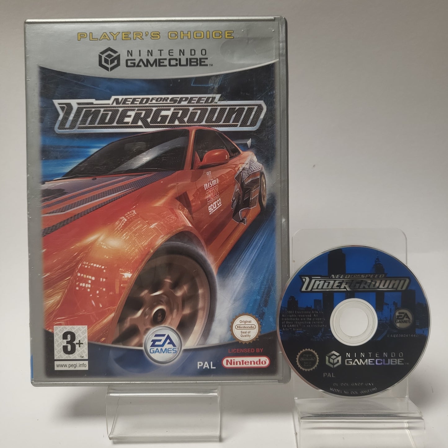 Need for Speed Underground Player's Choise (No Book) Nintendo Gamecube