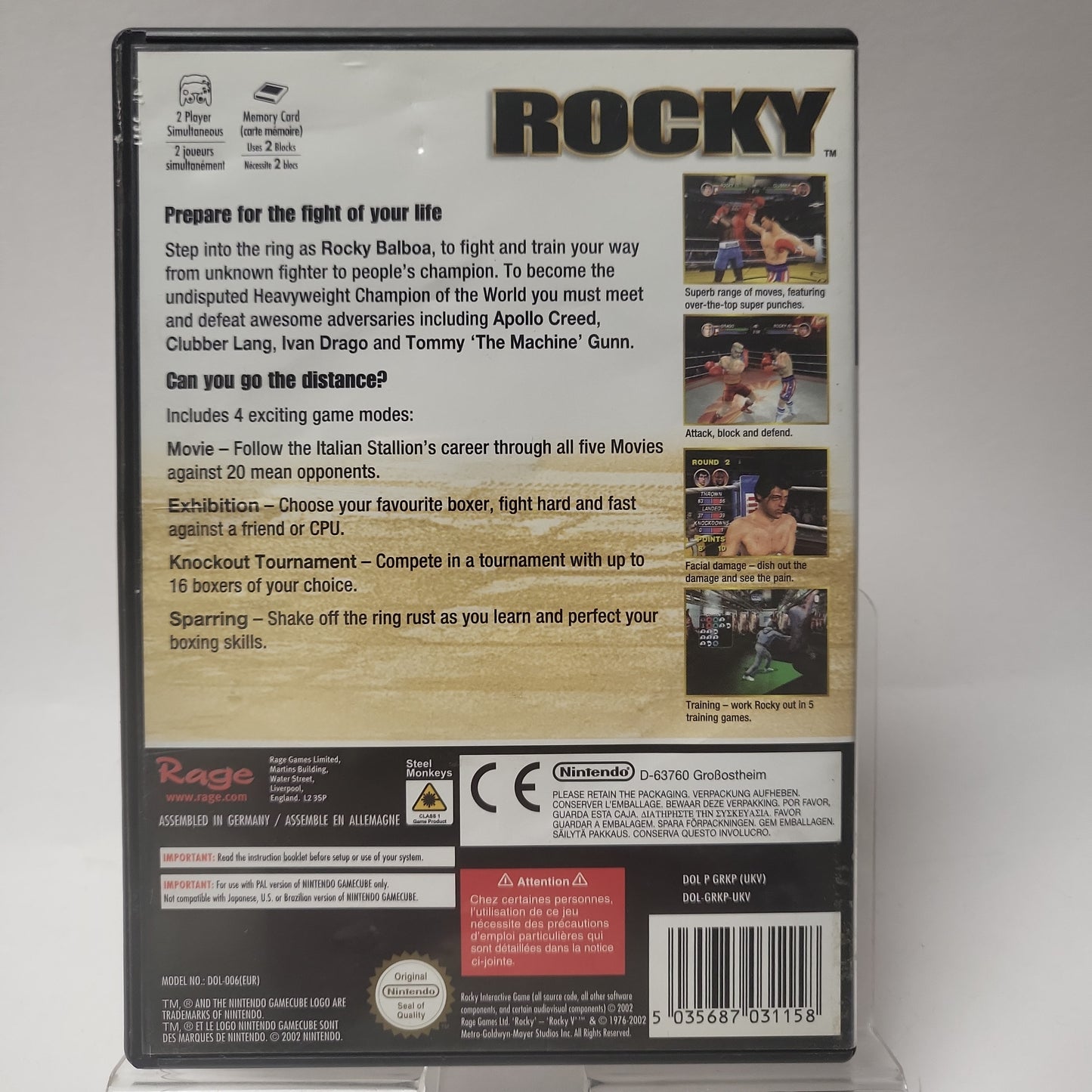 Rocky Nintendo Gamecube