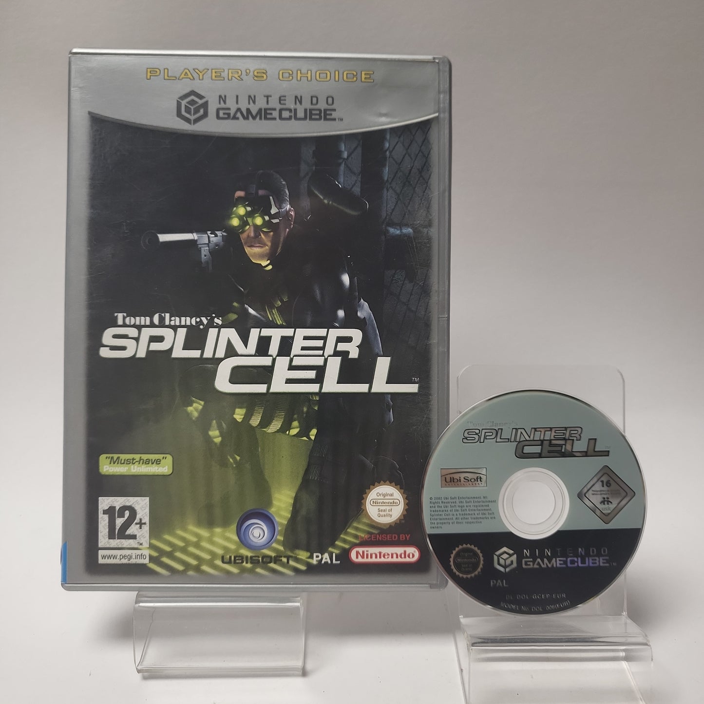 Tom Clancy's Splinter Cell (No Book) Player's Choise Nintendo Gamecube