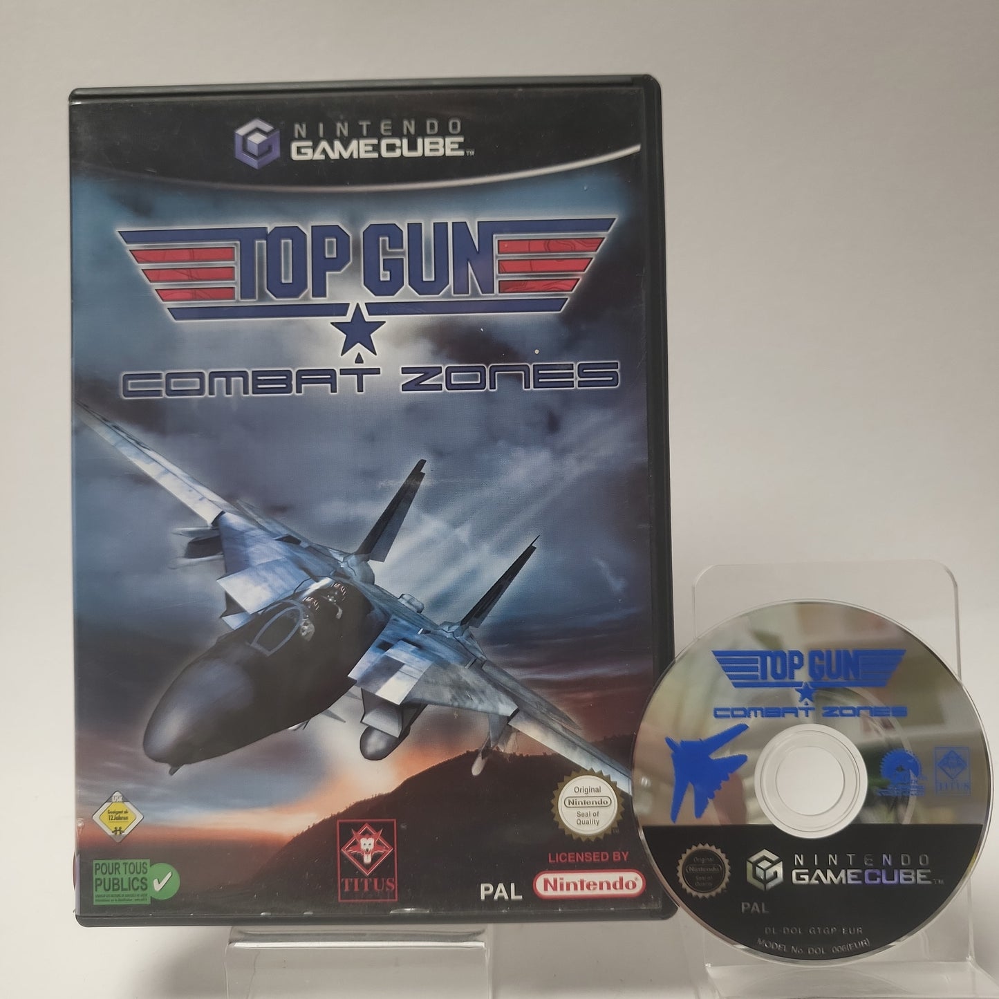 Top Gun Combat Zones (No Book) Nintendo Gamecube