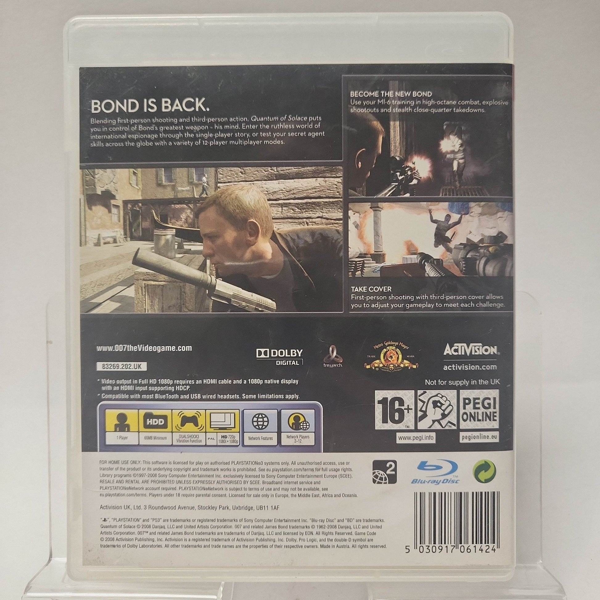 007 Quantum of Solace Playstation 3 - Feniks Gameshop