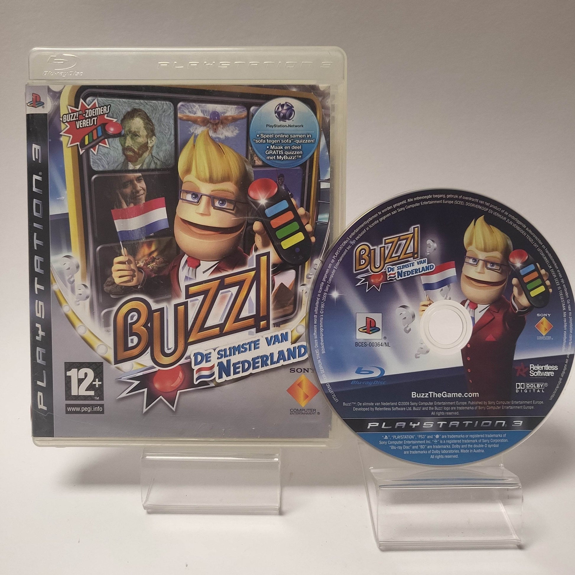 Buzz de Slimste van Nederland (No Book) PlayStation 3 - Feniks Gameshop
