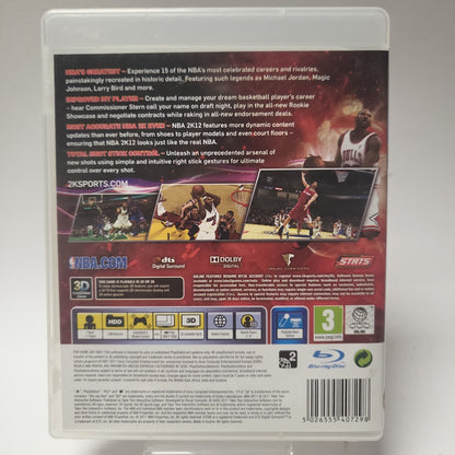 NBA 2K 12 (No Book) PlayStation 3