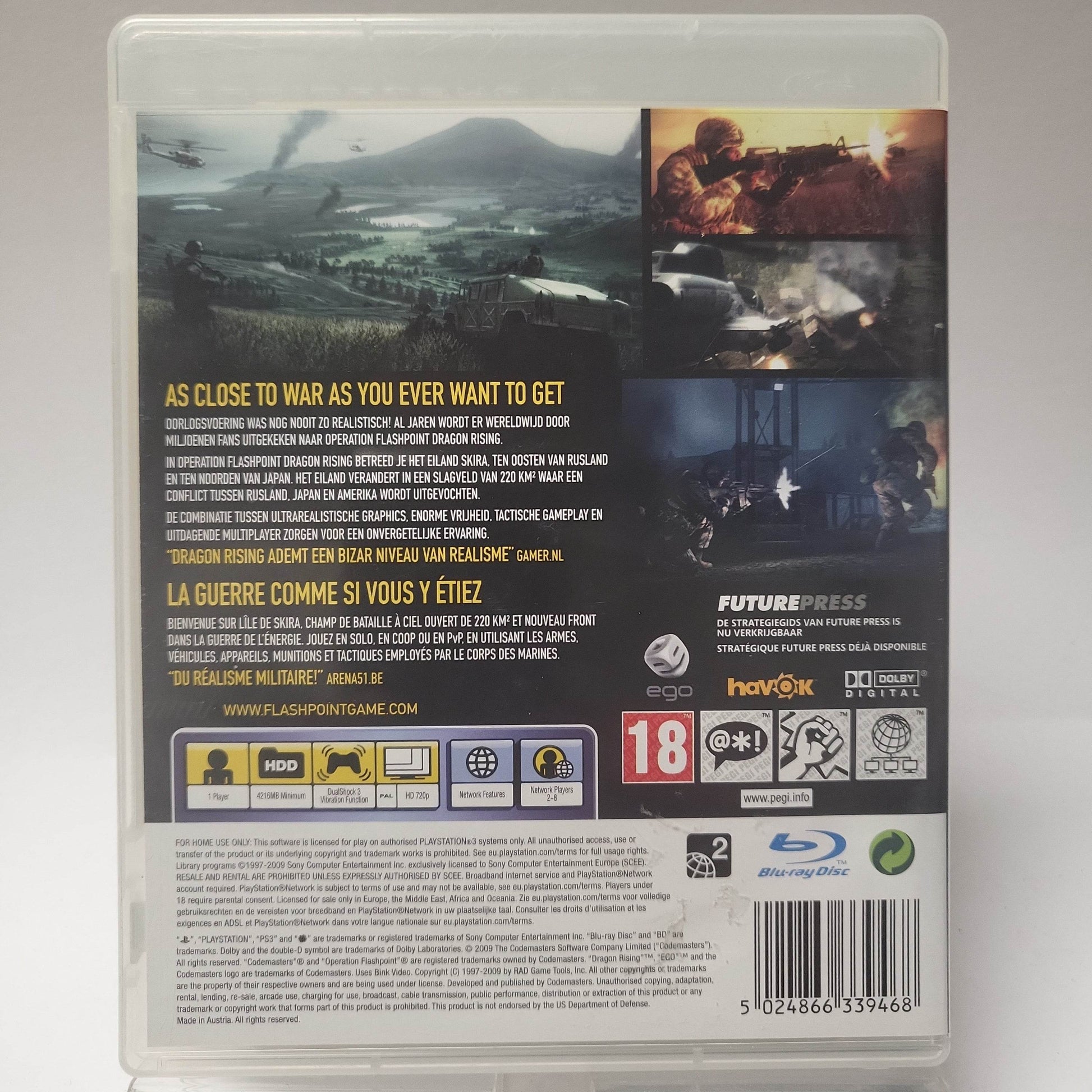 Operation Flashpoint Dragon Rising Playstation 3 - Feniks Gameshop