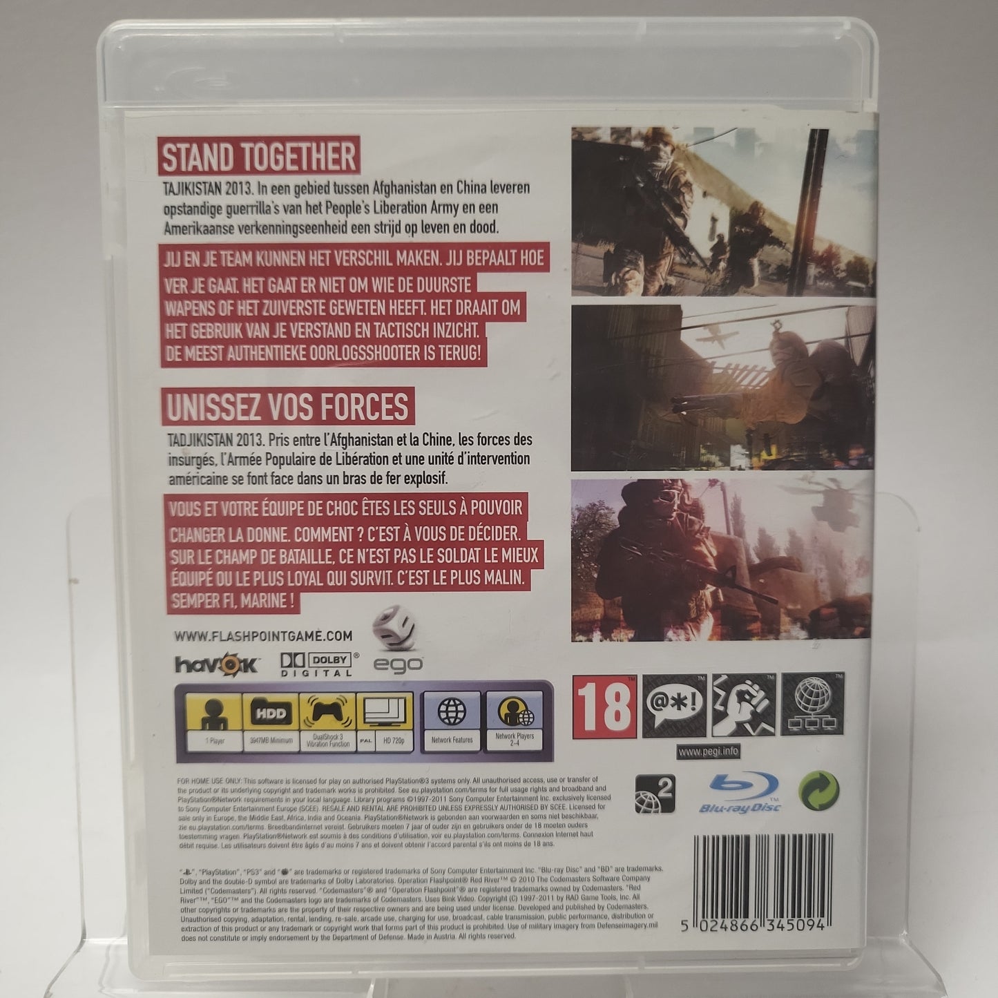 Operation Flashpoint Red River Playstation 3