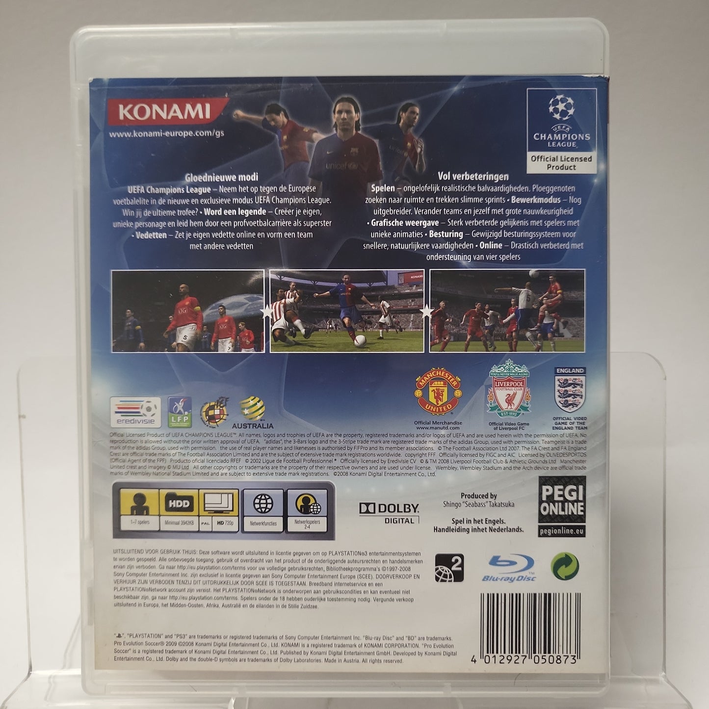 Pro Evolution Soccer 2009 Playstation 3