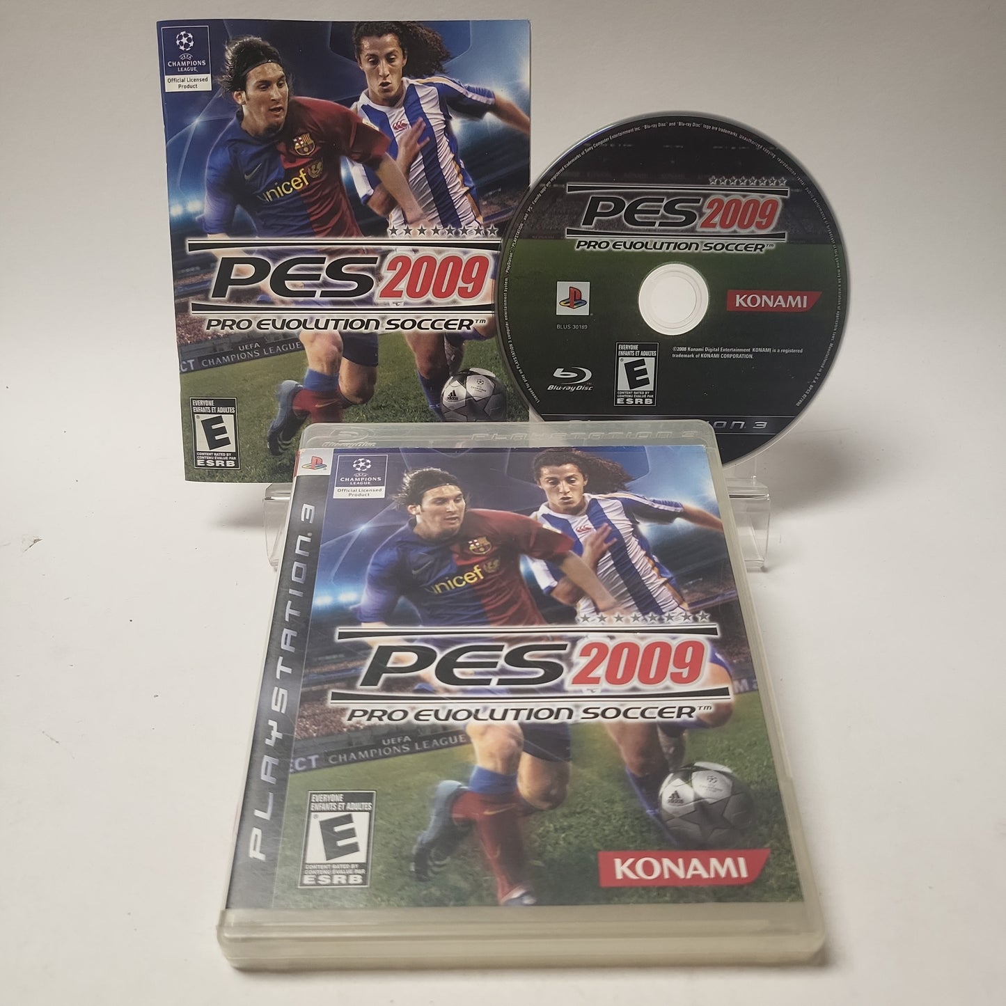 Pro Evolution Soccer 2009 Amerikanisches Cover Playstation 3