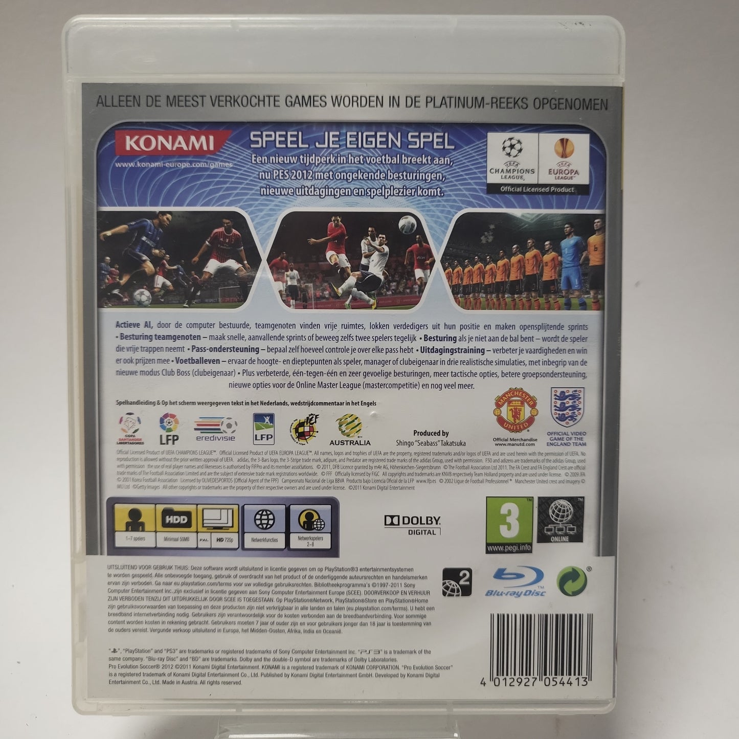 Pro Evolution Soccer 2012 Platinum (No Book) PlayStation 3