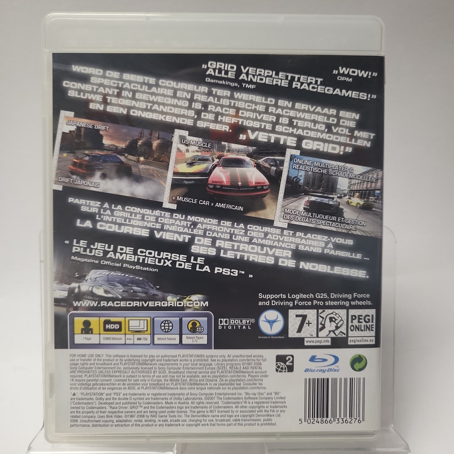 Racedriver Grid Playstation 3